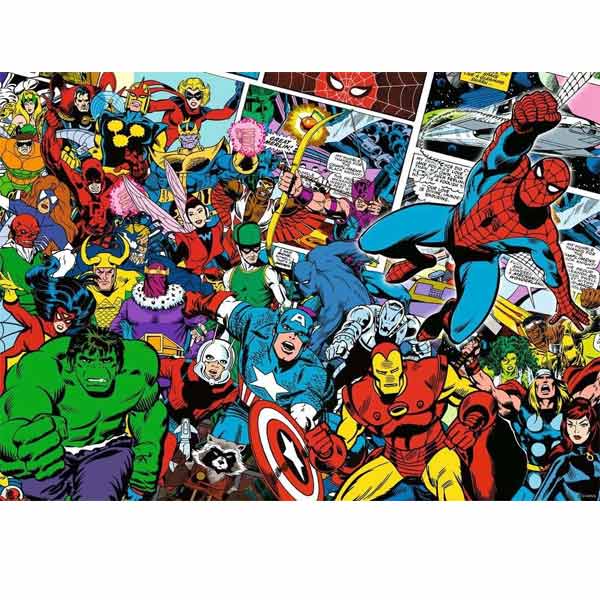 Puzzle Challenge Marvel 1000