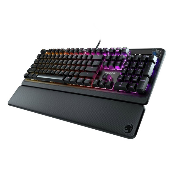 Roccat Pyro Mechanical herná klávesnica, Red Switch, US Layout, čierna