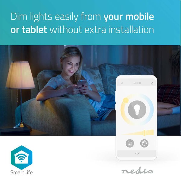 Smart LED žiarovka Nedis 5W GU10 330lm Smart LED žiarovka Nedis 5W GU10 330lm