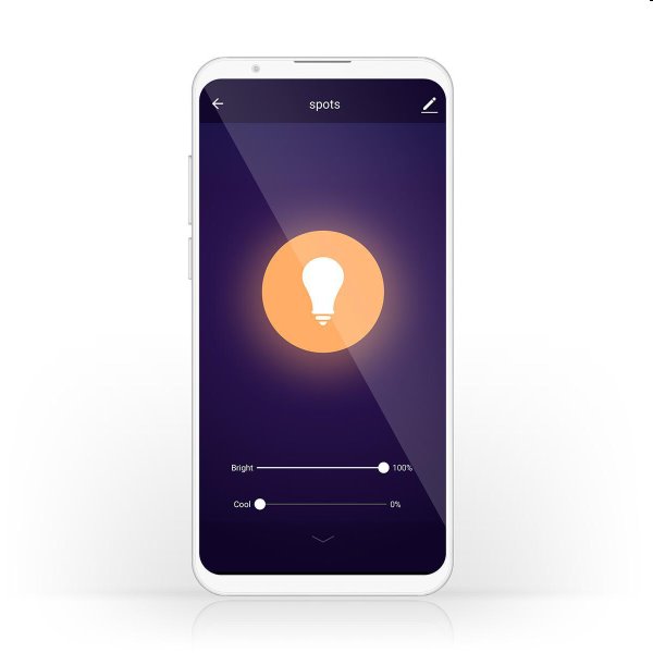 Smart LED žiarovka s vláknom Nedis 5.5W E27 350lm