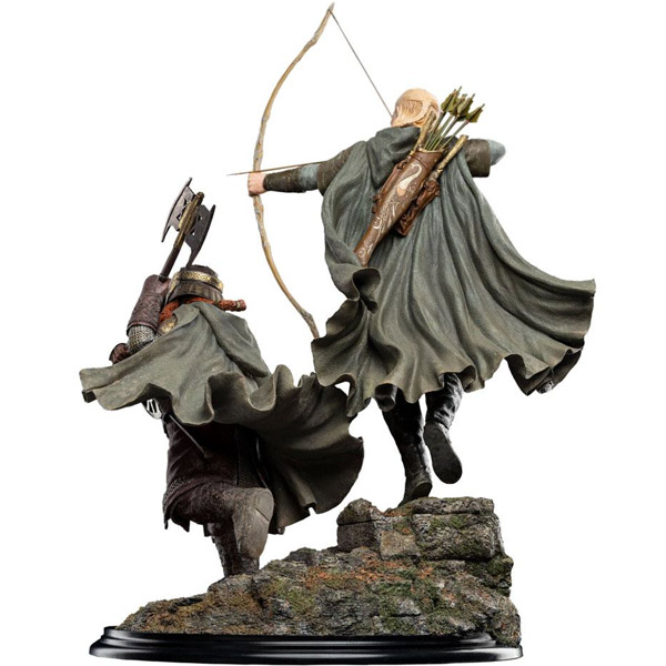 Socha Legolas and Gimli At Amon Hen (Lord of The Rings)