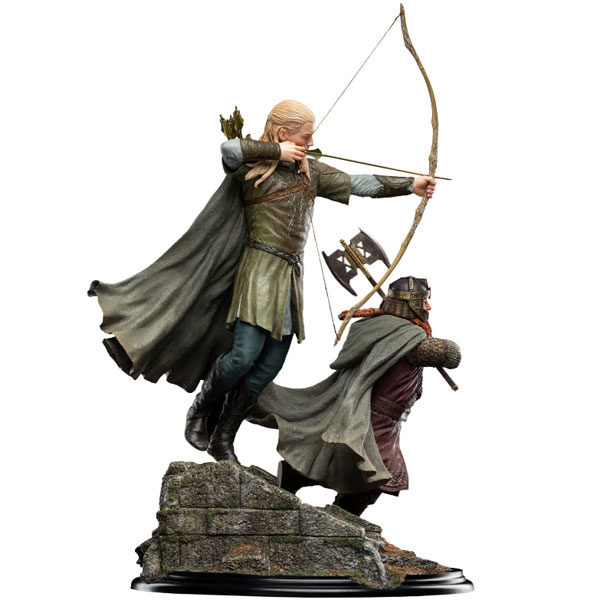 Socha Legolas and Gimli At Amon Hen (Lord of The Rings)