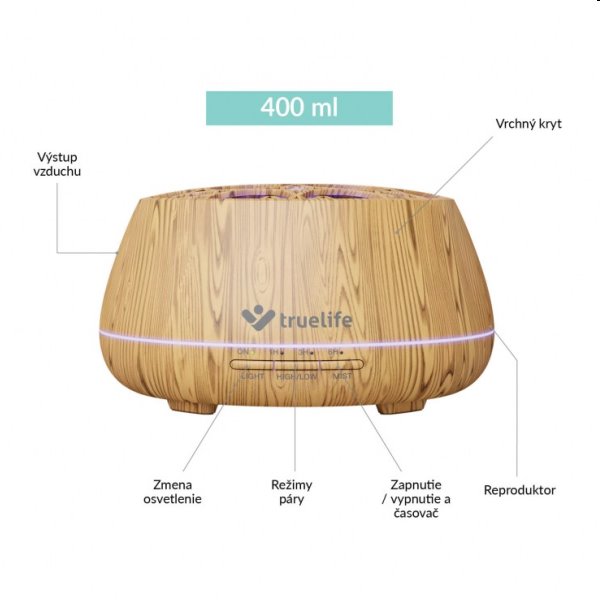 Aróma difuzér TrueLife AIR Diffuser D9 Smart Aróma difuzér TrueLife AIR Diffuser D9 Smart