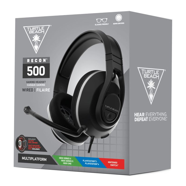 Turtle Beach Recon 500 slúchadlá, čierne