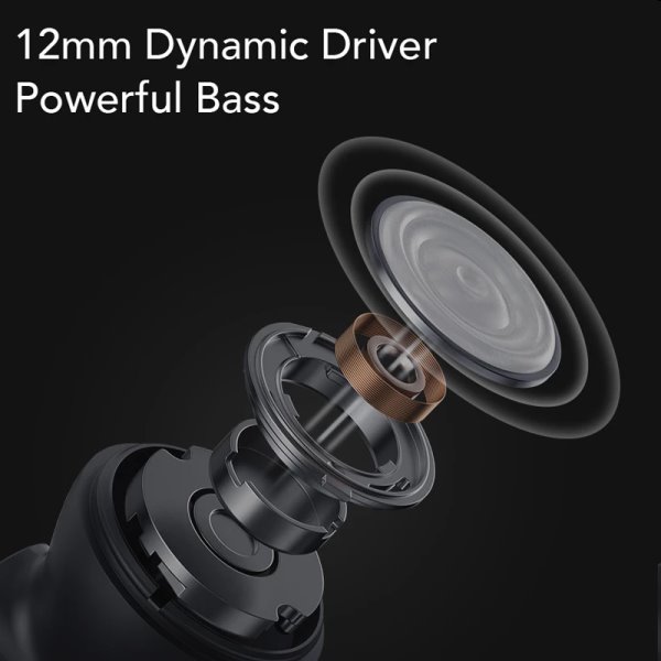 Xiaomi Haylou GT6 TWS, black Xiaomi Haylou GT6 TWS, black