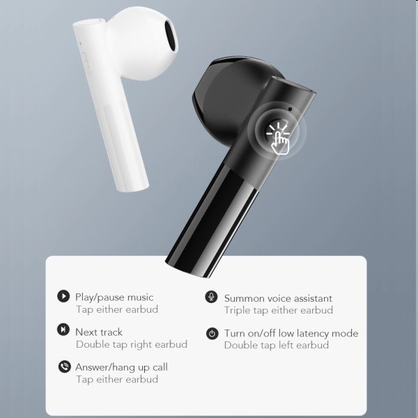 Xiaomi Haylou GT6 TWS, black Xiaomi Haylou GT6 TWS, black
