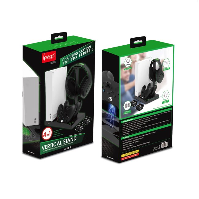 Dokovacia stanica iPega pre Xbox Series S, bezdrôtová controller a slúchadlá, dobíjateľné batérie Dokovacia stanica iPega pre Xbox Series S, bezdrôtová controller a slúchadlá, dobíjateľné batérie