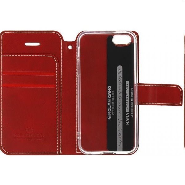 Knižkové puzdro pre Oppo Reno5 Z 5G, červené