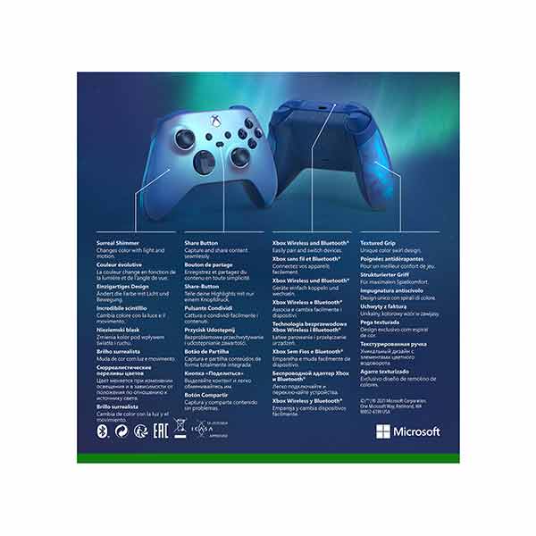 Microsoft Xbox Wireless Controller, aqua shift (Special Edition)