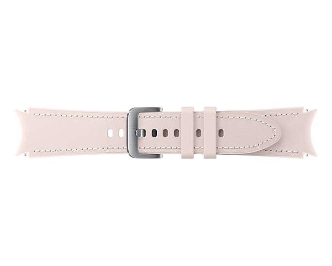 Náhradný hybridný kožený remienok pre Samsung Galaxy Watch4 (veľkosť M/L), ružová