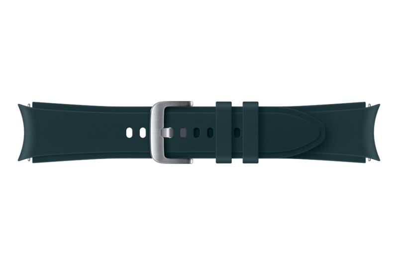 Náhradný športový remienok s ryhovaním pre Samsung Galaxy Watch4 (veľkosť S/M), zelená