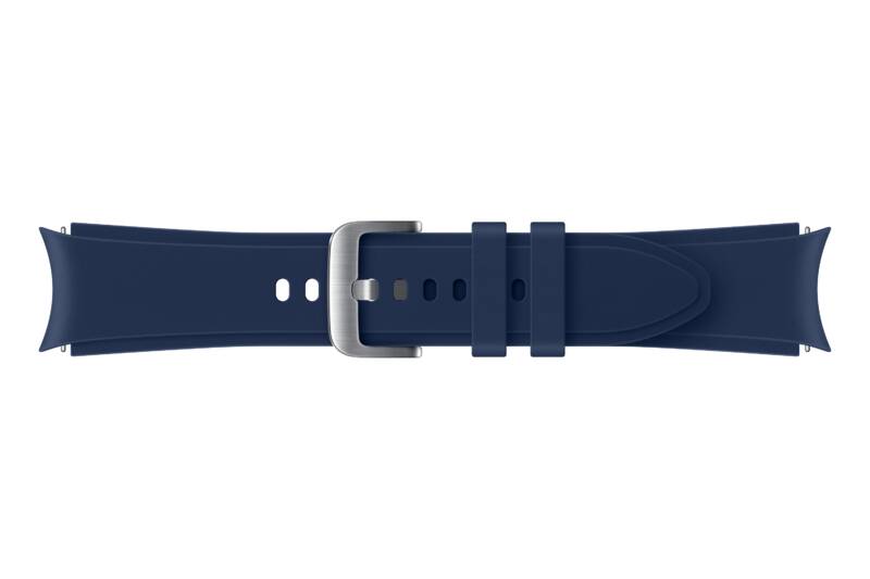 Náhradný športový remienok s ryhovaním pre Samsung Galaxy Watch4 (veľkosť S/M), navy blue