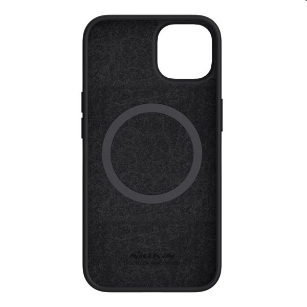 Zadný silikónový kryt Nillkin CamShield Silky Magnetic pre iPhone 13, čierna Zadný silikónový kryt Nillkin CamShield Silky Magnetic pre iPhone 13, čierna