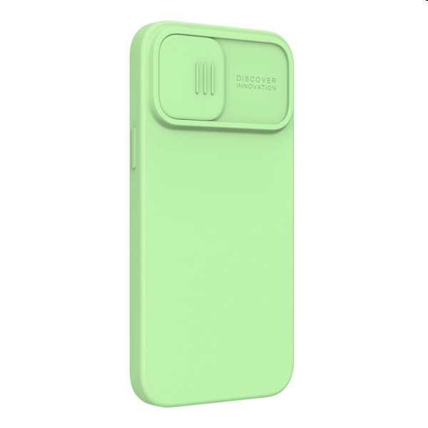 Zadný silikónový kryt Nillkin CamShield Silky Magnetic pre iPhone 13 Pro Max, zelená Zadný silikónový kryt Nillkin CamShield Silky Magnetic pre iPhone 13 Pro Max, zelená