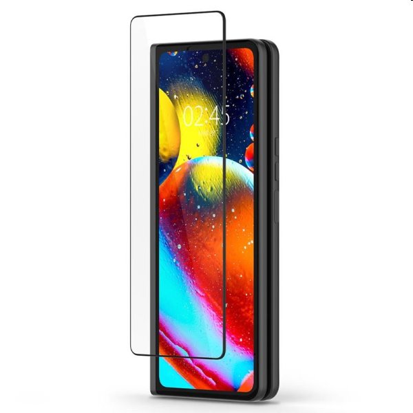 Ochranné sklo Spigen pre Samsung Galaxy Z Fold3, čierna