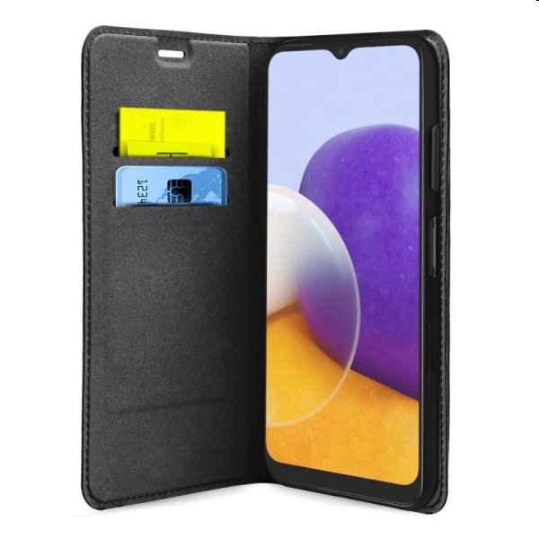 Knižkové puzdro SBS Book Wallet Lite pre Samsung Galaxy A22 - A225F, čierna