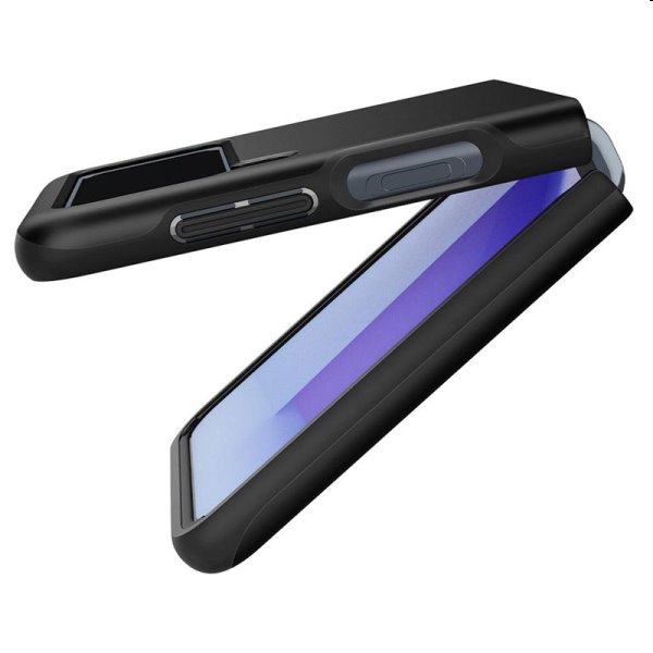 Puzdro Spigen Thin Fit pre Samsung Galaxy Z Flip3, čierne Puzdro Spigen Thin Fit pre Samsung Galaxy Z Flip3, čierne
