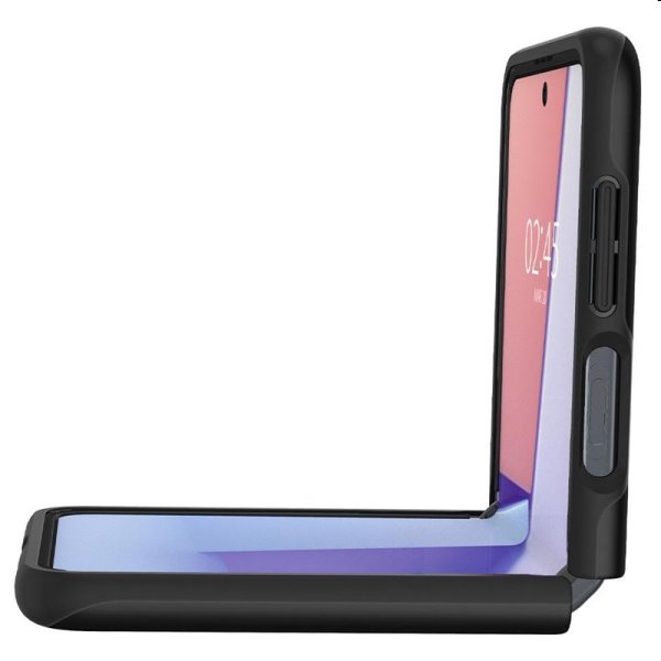 Puzdro Spigen Thin Fit pre Samsung Galaxy Z Flip3, čierne