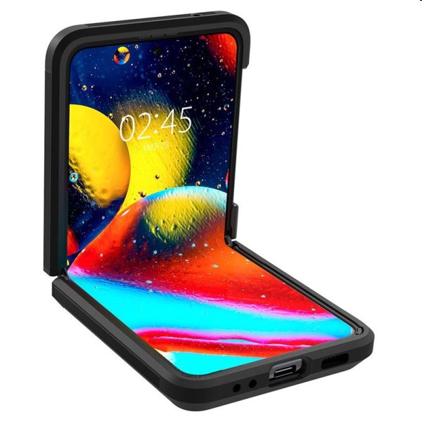 Zadný kryt SpigenTough Armor pre Samsung Galaxy Z Flip3, čierna Zadný kryt SpigenTough Armor pre Samsung Galaxy Z Flip3, čierna