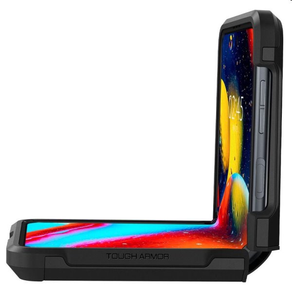 Zadný kryt SpigenTough Armor pre Samsung Galaxy Z Flip3, čierna Zadný kryt SpigenTough Armor pre Samsung Galaxy Z Flip3, čierna