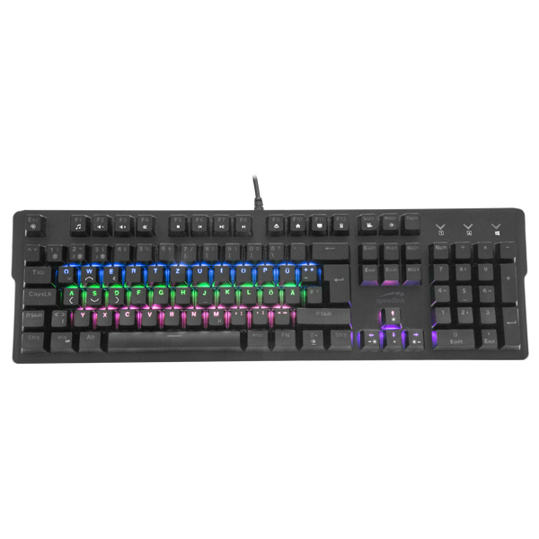 Speedlink Vela LED Mechanical Gaming Keyboard, black, US Layout