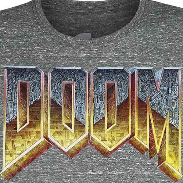 Tričko Logo (DOOM) L