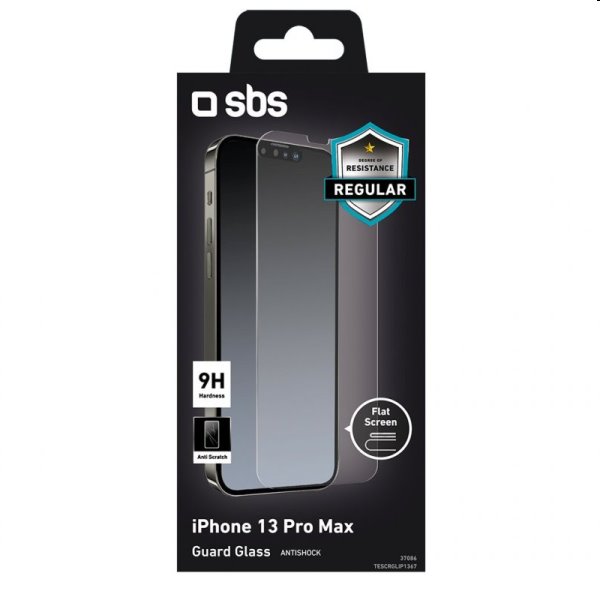 Tvrdené sklo SBS pre Apple iPhone 14 Plus, 13 Pro Max, priesvitné