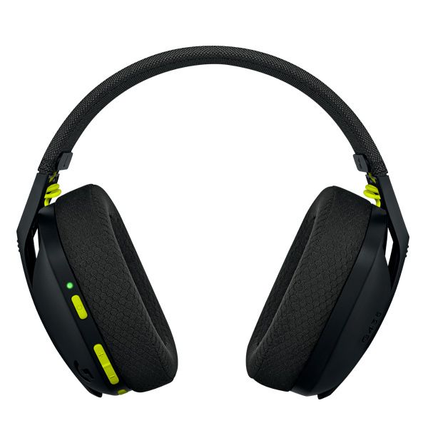 Logitech G435 LIGHTSPEED - bezdrôtové herné slúchadlá - čierna/žltá