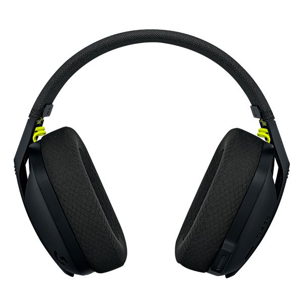 Logitech G435 LIGHTSPEED - bezdrôtové herné slúchadlá - čierna/žltá