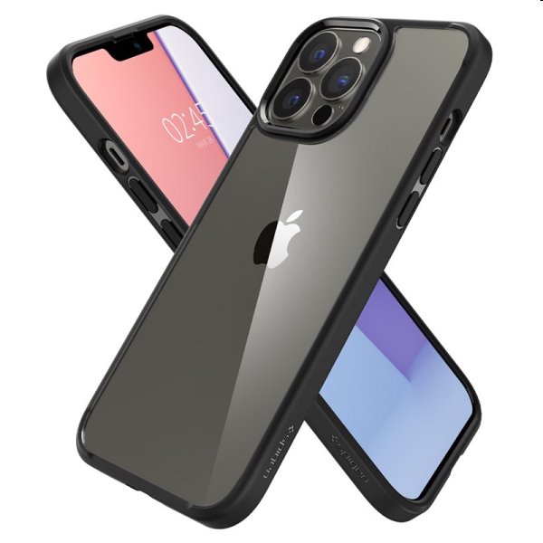 Zadný kryt Spigen Crystal Hybrid pre Apple iPhone 13 Pro, čierna Zadný kryt Spigen Crystal Hybrid pre Apple iPhone 13 Pro, čierna