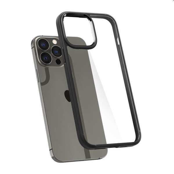 Zadný kryt Spigen Crystal Hybrid pre Apple iPhone 13 Pro, čierna Zadný kryt Spigen Crystal Hybrid pre Apple iPhone 13 Pro, čierna