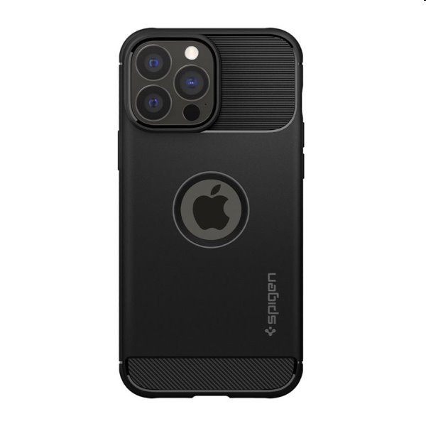 Zadný kryt Spigen Rugged Armor pre Apple iPhone 13 Pro Max, čierna Zadný kryt Spigen Rugged Armor pre Apple iPhone 13 Pro Max, čierna
