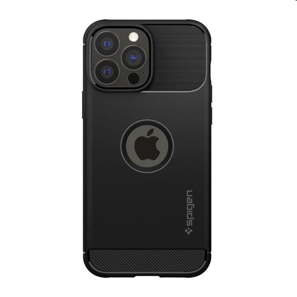 Zadný kryt Spigen Rugged Armor pre Apple iPhone 13 Pro Max, čierna