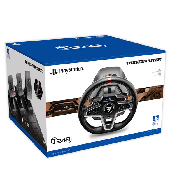 Thrustmaster T248 sada volantu a pedálov pre PS5/PS4/PC