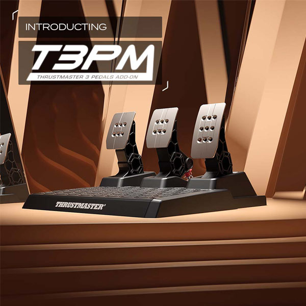 Thrustmaster T3PM pedále pre PS5, PS4, Xbox One, Xbox Series X|S, PC Thrustmaster T3PM pedále pre PS5, PS4, Xbox One, Xbox Series X|S, PC