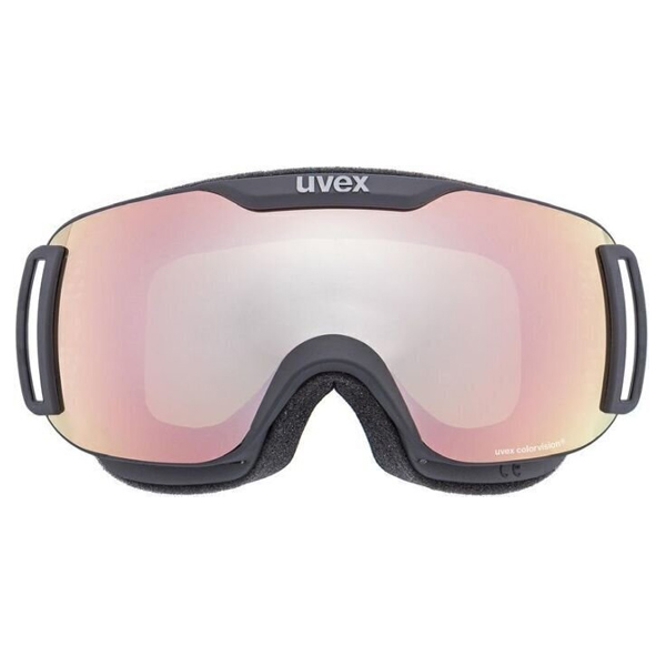 UVEX Downhill 2000 S CV, Black Mat Mirror Rose/CV Green