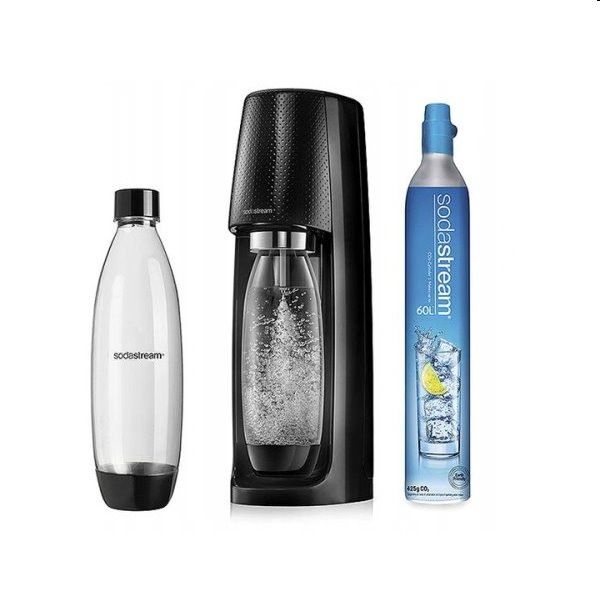 SodaStream Spirit Mega Pack, čierna SodaStream Spirit Mega Pack, čierna