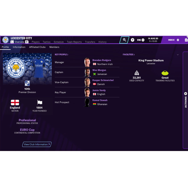 Football Manager 21