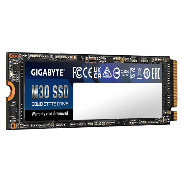 GIGABYTE M30 SSD disk 512 GB NVMe Gen 3 (3500 MB/s, 2600 MB/s)