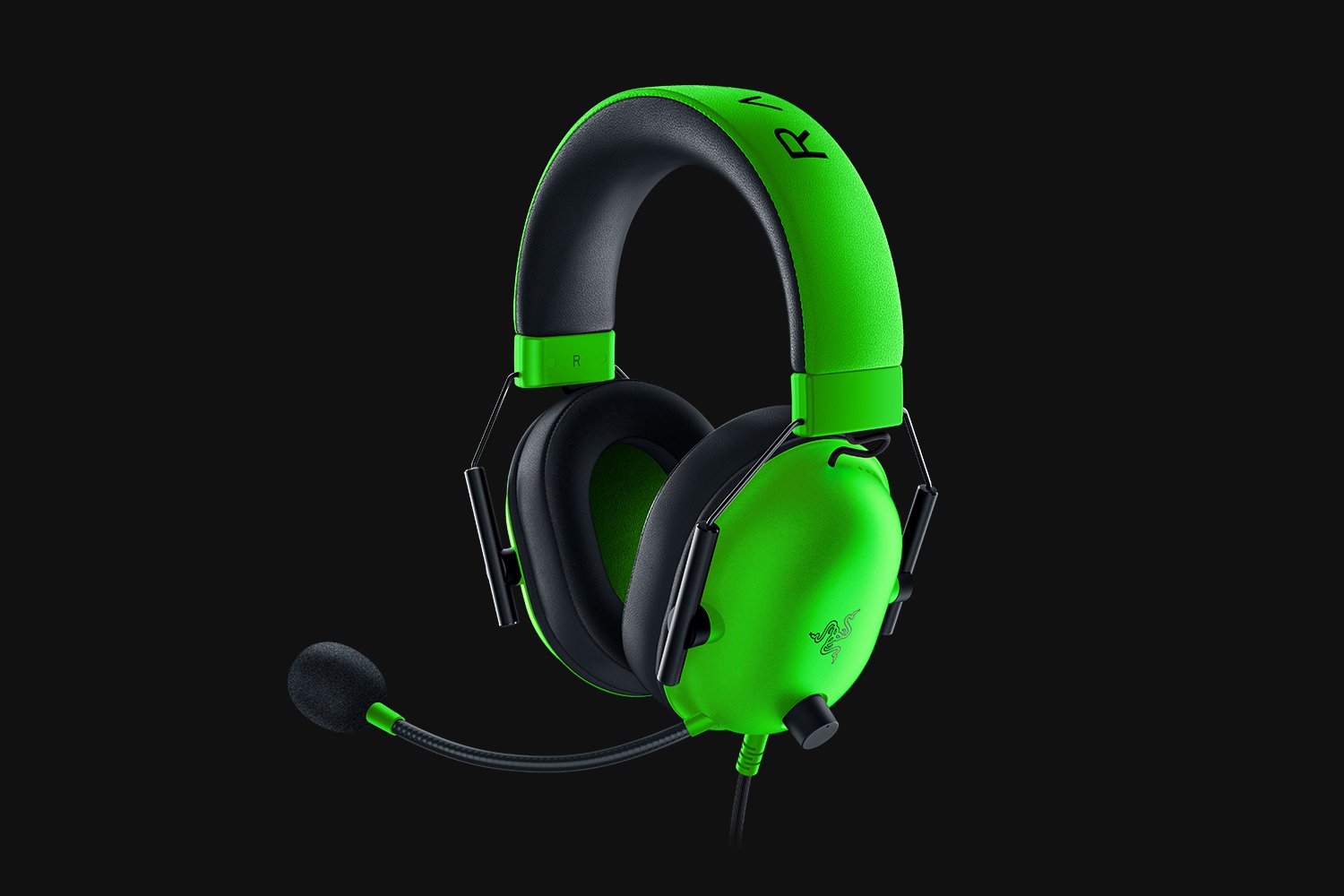 Herný headset Razer Blackshark V2 X, zelený