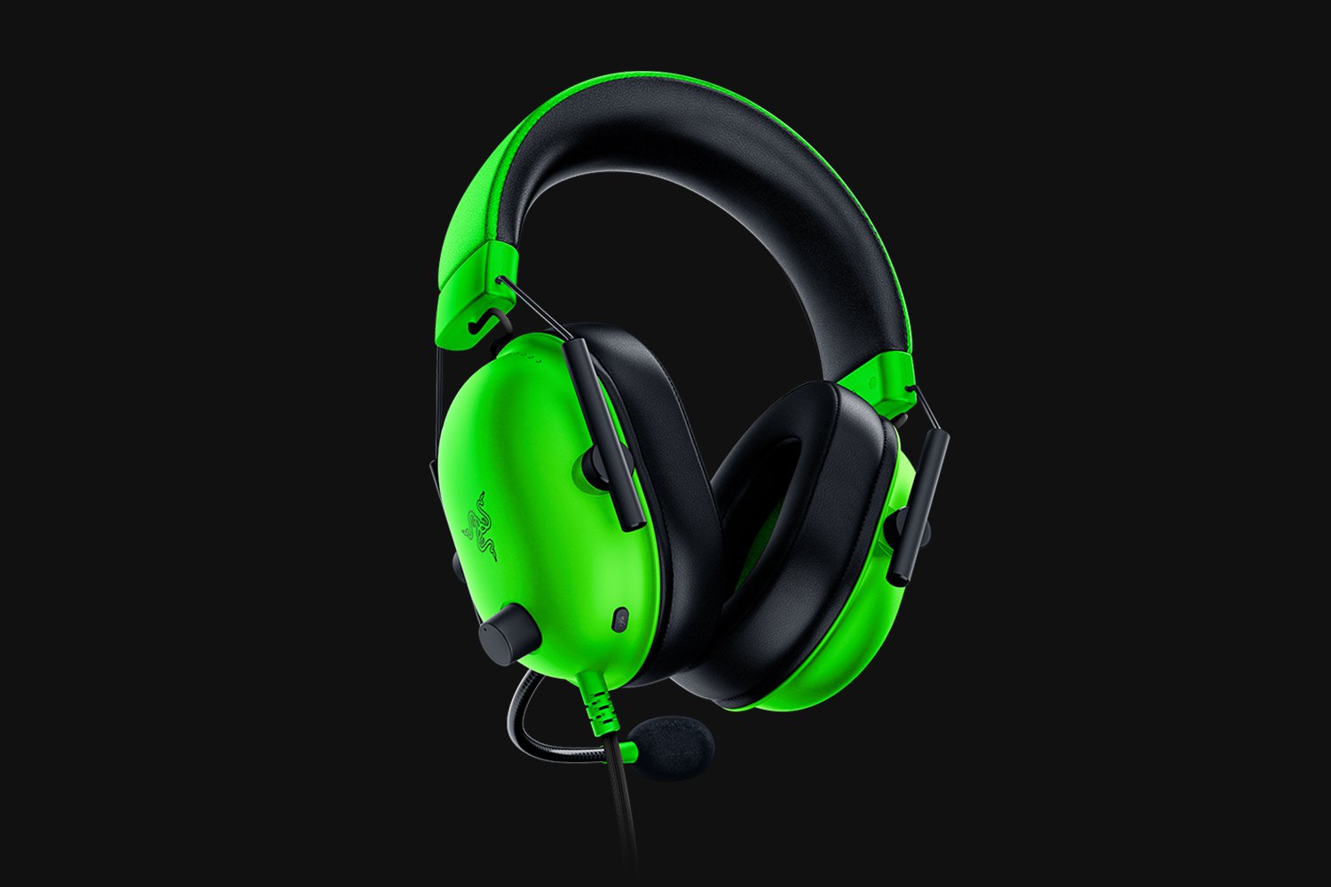 Herný headset Razer Blackshark V2 X, zelený