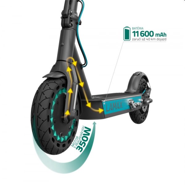 LAMAX Elektrická kolobežka S11600 LAMAX Elektrická kolobežka S11600