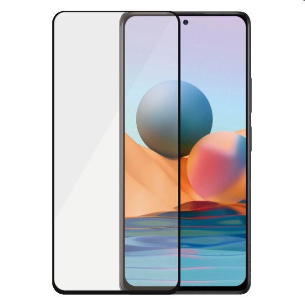 Ochranné temperované sklo PanzerGlass Case Friendly pre XiaomiRedmi Note 10 Pro, 10 Pro Max, Mi 11i, Poco F3, čierna