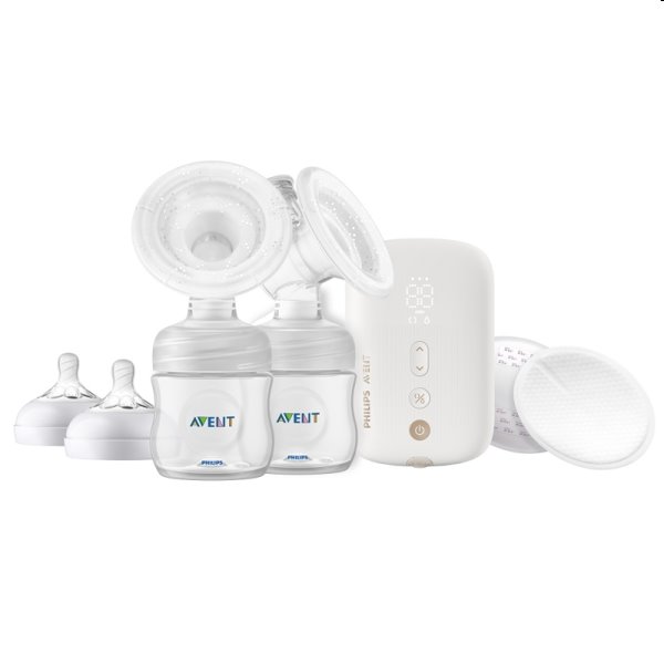 Philips Avent Duo SCF398 - Odsávačka materského mlieka elektronická Premium DUO