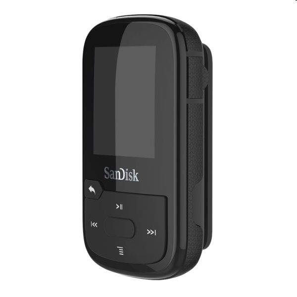 Prehrávač SanDisk MP3 Clip Sport Plus 32 GB, čierny Prehrávač SanDisk MP3 Clip Sport Plus 32 GB, čierny