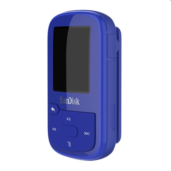 Prehrávač SanDisk MP3 Clip Sport Plus 32 GB, modrý Prehrávač SanDisk MP3 Clip Sport Plus 32 GB, modrý