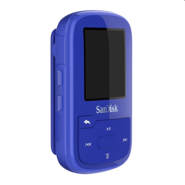 Prehrávač SanDisk MP3 Clip Sport Plus 32 GB, modrý Prehrávač SanDisk MP3 Clip Sport Plus 32 GB, modrý