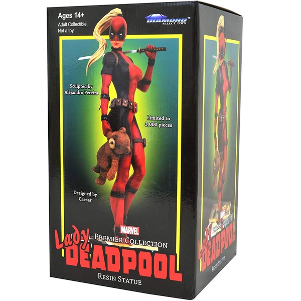Socha Marvel Premier Lady Deadpool Statue 30 cm