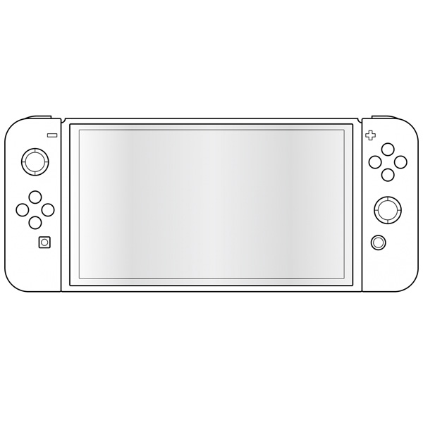 Speedlink Glance Pro Tempered Glass Protection Kit for Nintendo Switch OLED
