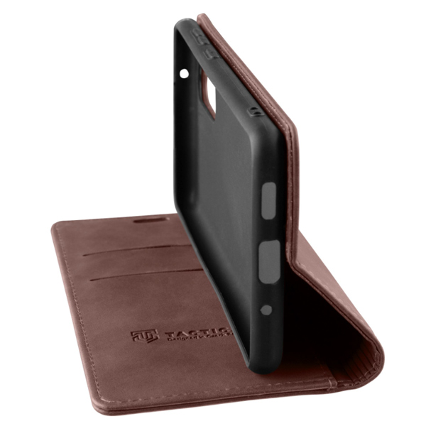 Knižkové puzdro Tactical Xproof pre Realme 8i, hnedá